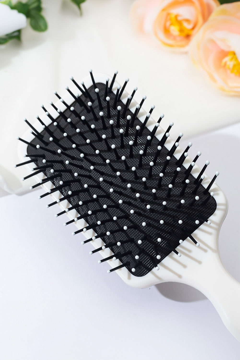 Iceland Blue Flower and Bow Print Air Cushion Comb