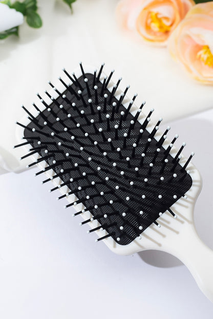 Iceland Blue Flower and Bow Print Air Cushion Comb