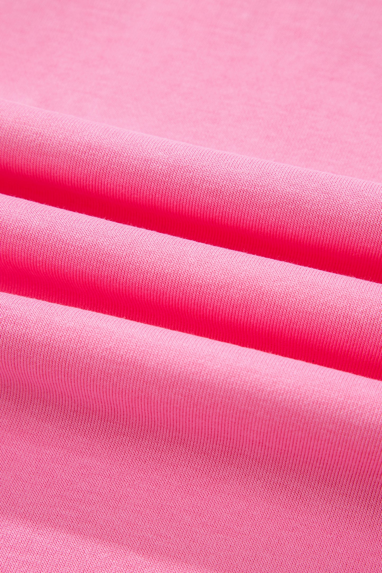 Sachet Pink Slim Ribbed Tank Top and Sweatpants Set