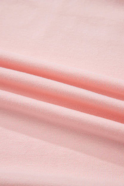 Black Plus Size Solid Color Asymmetric Neck Short Sleeve Blouse